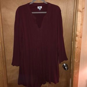 Old Navy Tops - Long maroon tunic. Xxl Old Navy Tops - Long maroon tunic. Xxl